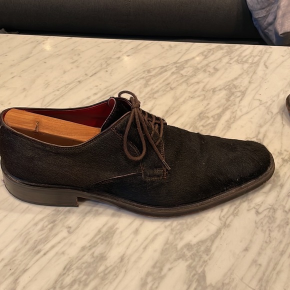 Kenneth Cole Pony Hair Dress Shoes - Picture 3 of 4